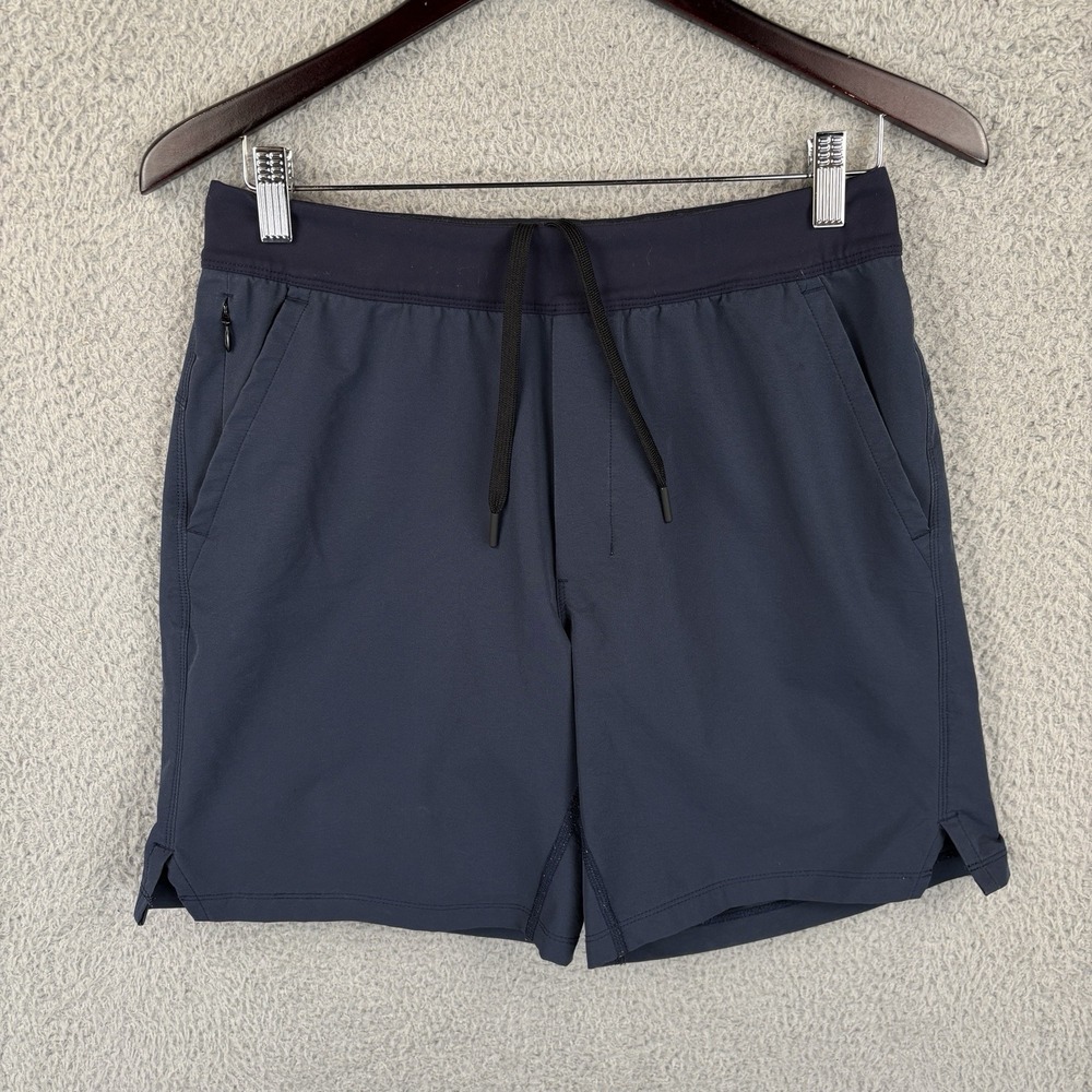 Public Rec Shorts Men 30R Navy All Day Every Day ADED Athletic‎ Stretch